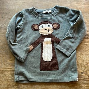 Oh baby! Monkey shirt, 2T